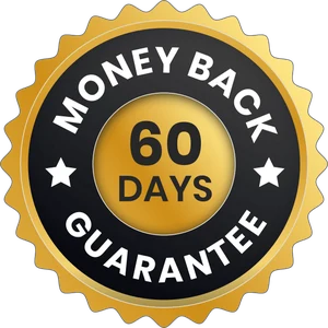 Prostadine 60-day money-back guarantee badge